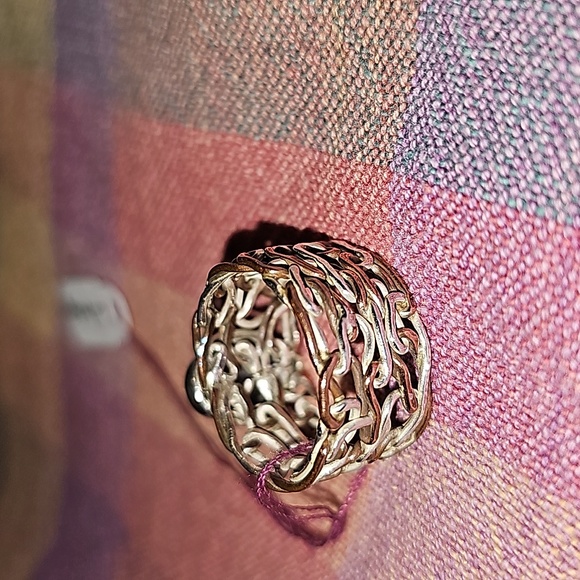 New STERLING SILVER Labradorite RING SIZE 7.5 - Picture 8 of 8